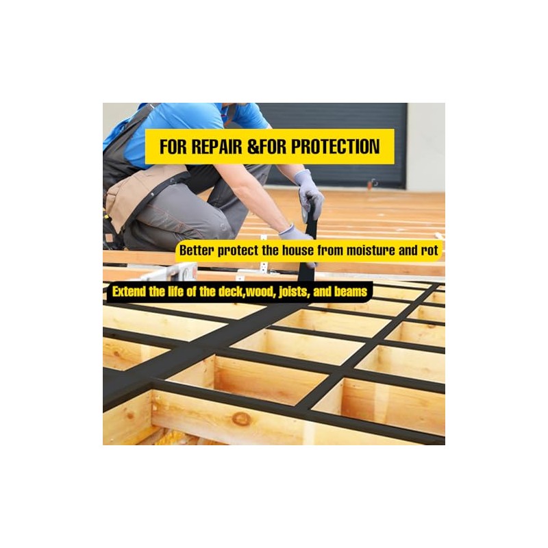 Weatherproof Butyl Sealant Joist Tape for Decking