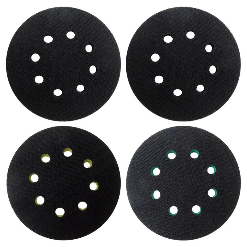 BUTITNOW 4 Pack New Foam Sanding Pads for Orbital Sander,