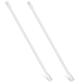12 Inches Blind Wand, 2PCS Clear Blind Tilt Wand, Window Blind Wand, Vertical Blinds Replacement Parts