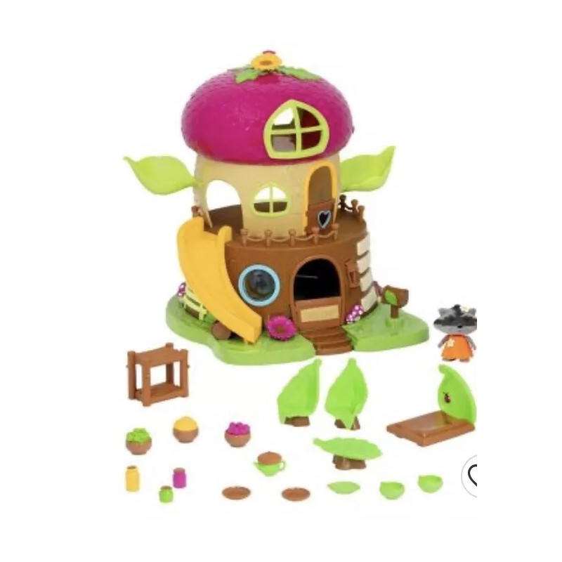 Acorn Li'l Woodzeez Acorn Play Treehouse Playset New