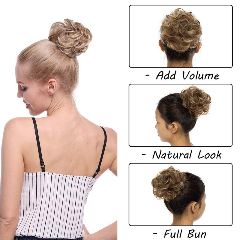 Updo Hair Extension Hair Scrunchie, 25 g
