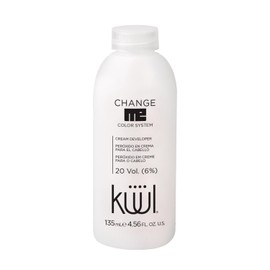 KÜÜL - Change Me Peróxido en Crema 20 Volúmenes 135 ml, para Cabello, Fórmula Avanzada para Aclaración, Cuida del Cabello, Promueve Oxigenación y Eliminación de Pigmentos Naturales o Artificiales