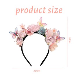 1 Piece Of Flower Headband, Photo Props, Retro Hair Accessories, Ele Women'S Headbands, Clothing Accessories, Creative Styling Headbands.