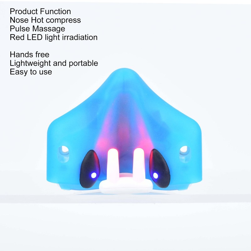 Red LED Light Device for Nose 15 Pulse Mode Hot