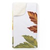 CafePress Autumn Leaves Sherpa Fleece Throw Blanket 60" L x