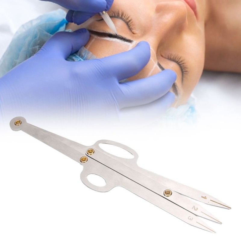 Eyebrow Stencil Template Eyebrow Guide Ruler Positioning Measure Tool Microblading