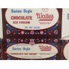 WAITE'S SWISS STYLE CHOCOLATE ICE CREAM CONTAINER--Bea