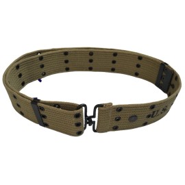 M1 Webbing Canvas Belt Reproduction OD Green with U.S Marking
