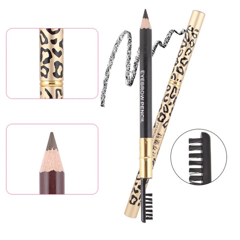 FOMIYES 2pcs Eyeshadow Pencil Eyebrow Filler Eyebrow Pencils Waterproof Eyebrow