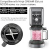 Replacement Blade Compatible with Ninja Creami Deluxe NC500 Series Ice