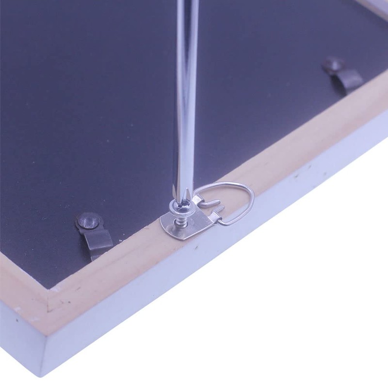 D-Ring Picture Hangers with Screws, 50 Pcs Single Hole Picture