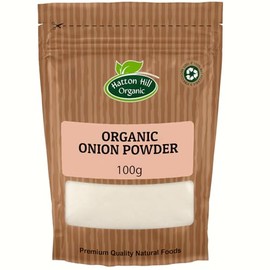 Organic Onion Powder 100g by Hatton Hill | Premium, Aromatic, and Versatile Seasoning for All Your Culinary Needs