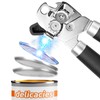 Can Opener Manual, Heavy Duty Stainless Steel Can Opener with