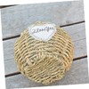 LABRIMP Collapsible Willow Basket Rustic Wicker Flower Planter Decorative Rattan