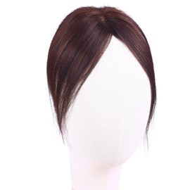 HIYE Partial Wig, Human Hair, Fully Hand Planted, Remy Hair, Artificial Scalp, Medical Wig, Divided Hairpiece, Thin Hair, Increased Hair, Fluffy, Lightweight, Breathable, Small Facial Effect, Uncut