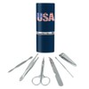 GRAPHICS & MORE USA Flag Stainless Steel Manicure Pedicure Grooming