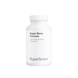 Super Bone Formula - Contributes to Healthy Bones - Supports Healthy Joints - Rich in Calcium, Zinc, Magnesium and Vitamins D3, K2 - Gluten Free - Supersmart