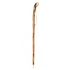 Wooden Stick Shepherd's Stick Chestnut Lambed with Leather Loop Including