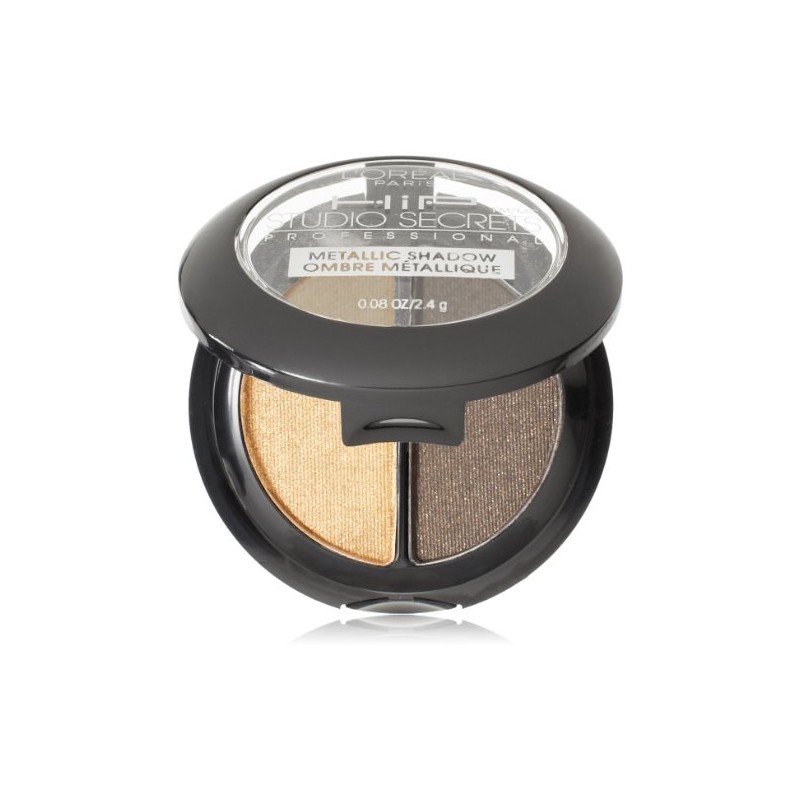 L'Oreal HiP Metallic Duos, 806 Gilded, 0.08 Ounce