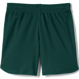 Lands' End Uniform Girls Mesh Short Evergreen Kids XXS
