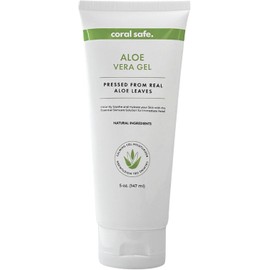 Gel puro de aloe vera para rostro y cuerpo, elaborado con aloe orgánico, prensado a partir de hojas frescas de aloe, 99% de aloe para el cabello, la piel y alivio de las quemaduras solares, fórmula