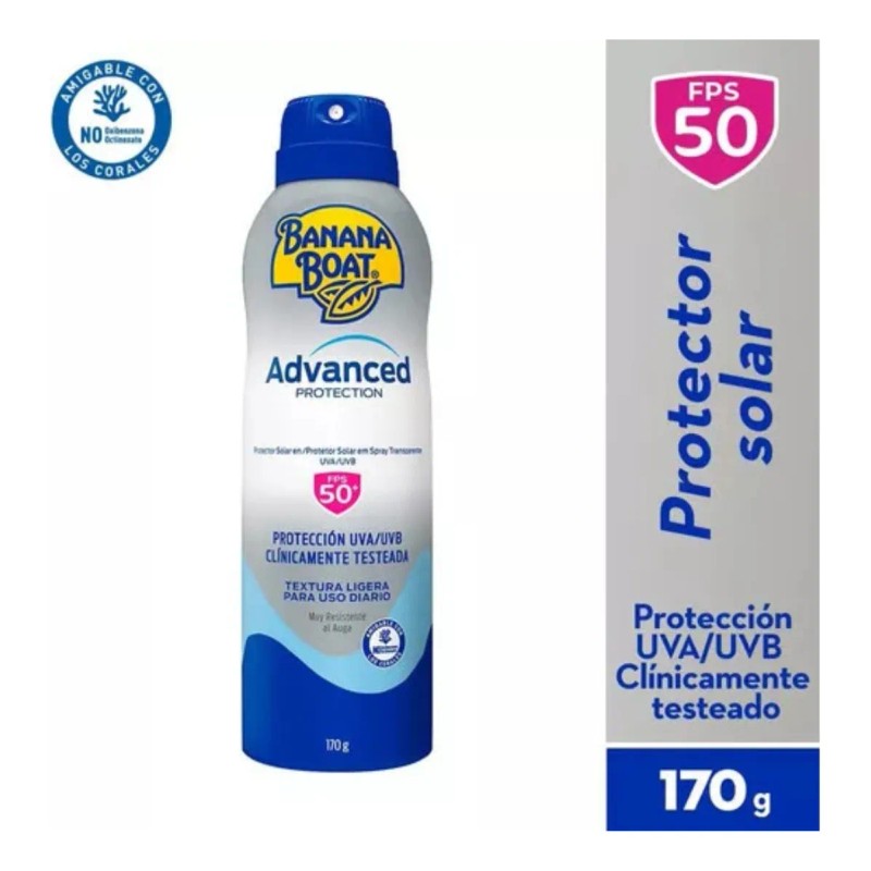 Banana Boat Pack 3 piezas Advanced Protection Fps 50 con