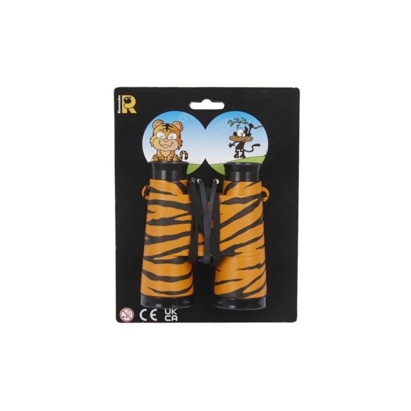 Ravensden Tiger Print Binoculars, 15cm