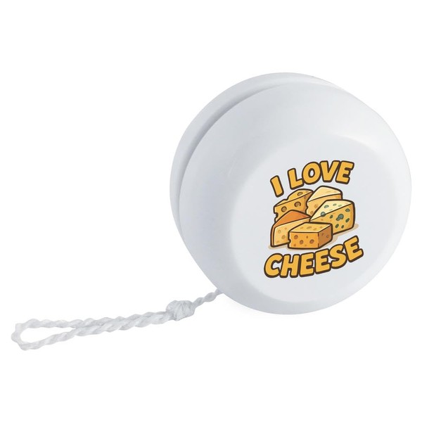 Azeeda 'I Love Cheese' Retro Style Yo-Yo (YY00048448)