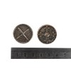 The Broken Token - Barbarian Copper Fantasy Coin - 25mm