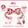 DILLYBUD Cat Collar Breakaway with Bells, Pink Cat Bowtie Collar