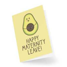 Cute Maternity Leave Cards | Leaving Work New Baby On The Way Greeting Card | Expecting Cards Coworker | Humour Sarcasm Banter Joke CBH197