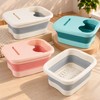 Portable Footbath Massage Bucket Easy To Store Foot Soaking Bath
