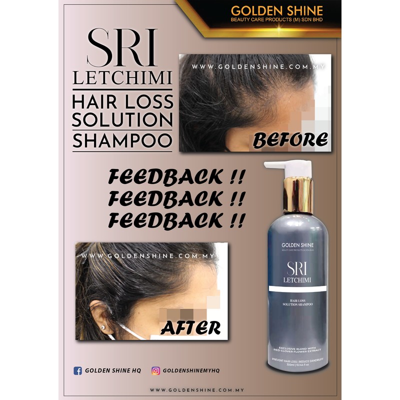 Golden Shine SRI LETCHIMI | Hair Loss Solution Shampoo