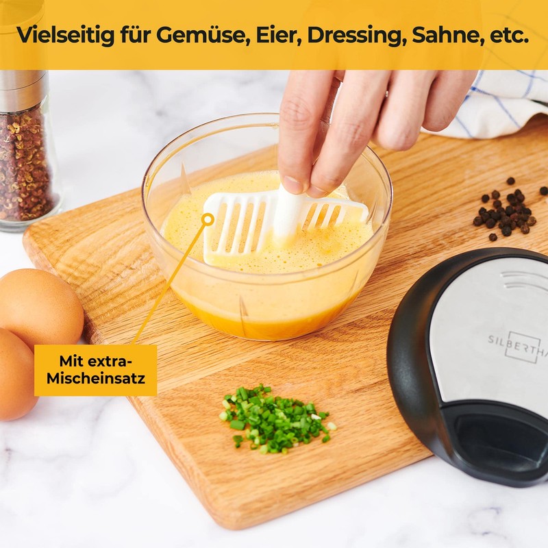SILBERTHAL Onion Slicer - Multi Chopper with Pulley for Onion,