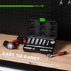 10PCS 3/8" Drive Magnetic Spark Plug Socket Set, Swivel Spark