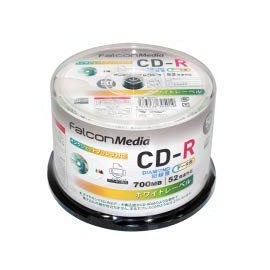 FalconMedia Diamond CD-R BE001 for Single Recording (52x Speed, 50 Sheets)