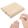 ROSENICE 100 Pieces Orange Wood Sticks Multifunctional Nail Sticks