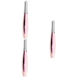 Mikinona 3pcs Professional Heated Eyelash Curler Electric Lash Curler Eyelash Curved Brush for Long-lasting Beauty