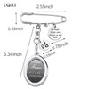 LQRI Wedding Bouquet Photo Memorial Safety Pin Brooch No Longer
