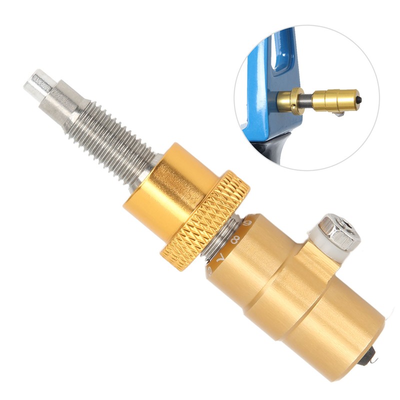 Archery Cushion Plunger Professional Aluminum Alloy Spring Loaded Piston Rear