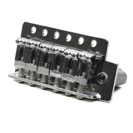 Swhmc Set of Chrome 6 Strings Guitar Tremolo Bridge with Bar for Fender Strat