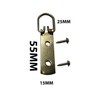 40KG Set of 4 Heavy Duty 2 Hole Strap Hangers
