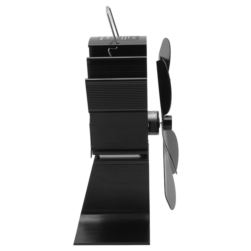 Heat Powered Stove Fan 6 Blade Fast Speed Large Air