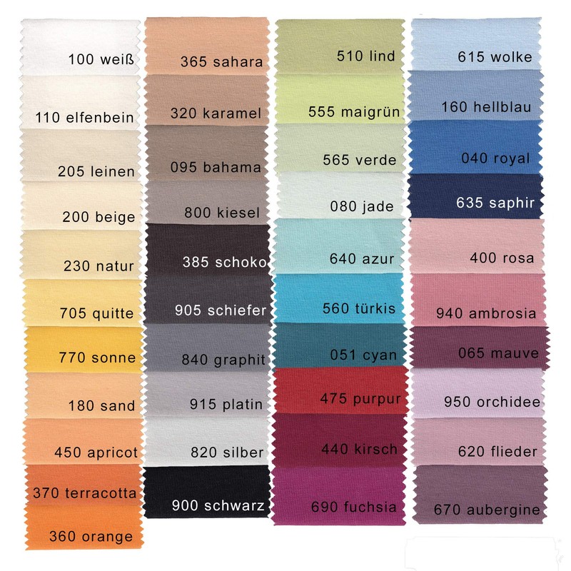 Estella Maco Jersey Fitted Sheet 200 x 200 CM Sapphire
