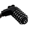 Pack of 2 NUZAMAS Bicycle Comnination Chain Lock with Holder,