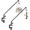 Tuohours 38 Inch Extended Reach Deck Hook Hanger for Railing,