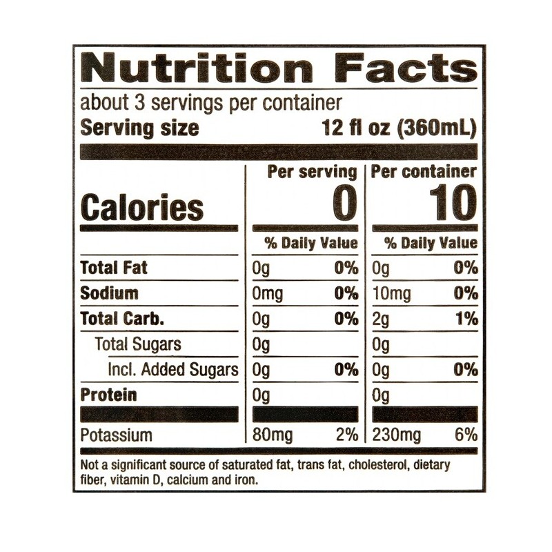 Clear American Sparkling Water, Mandarin Orange, 33.8 fl oz (2