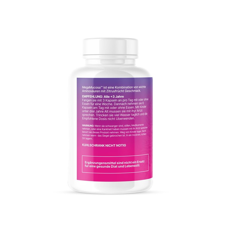 Microbiome Labs MegaMucosa (180 Capsules) | Gut Mucosa Support with