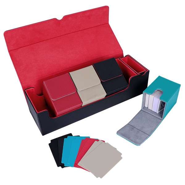 Yourgrace Card Deck Box 6 In 1,Include Large Size Pu