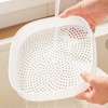 1-Tier Microwave Steamer with Steam Release Vent Vegetable Fish Steamer,